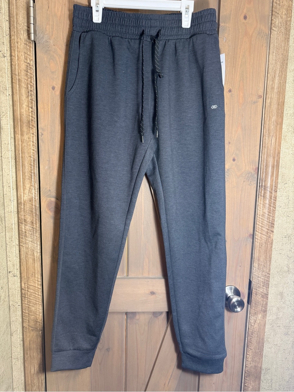 Dark Gray Jogger Sweatpants with Drawstring